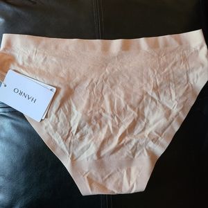 Hanro perfectly nude cotton velvet Hi Cut Brief Underwear